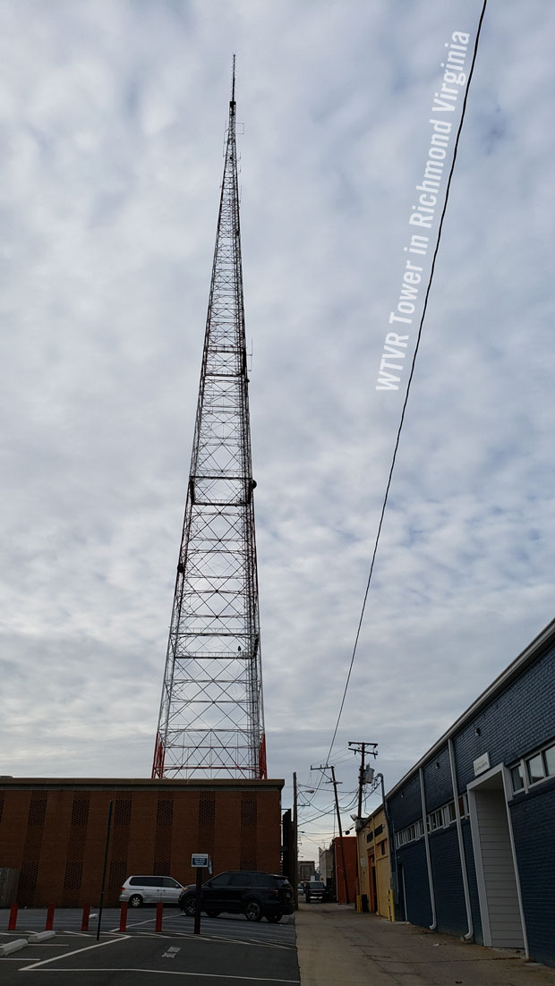 WTVR Tower in Richmond Virginia