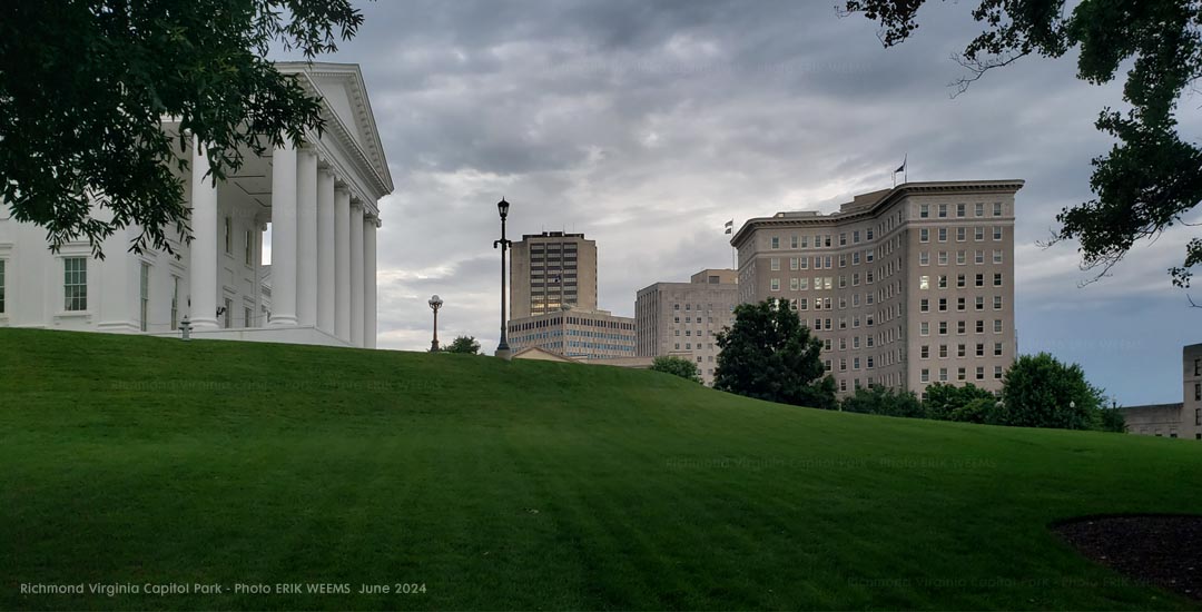 Virginia State Capitol Park Richmond 