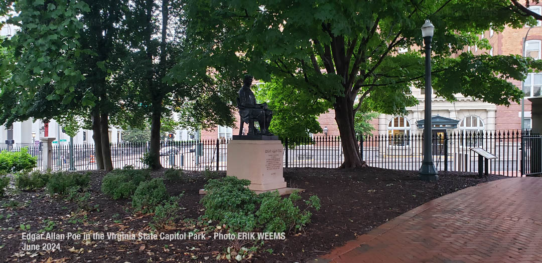 Edgar Allan Poe in the Capitol State Park