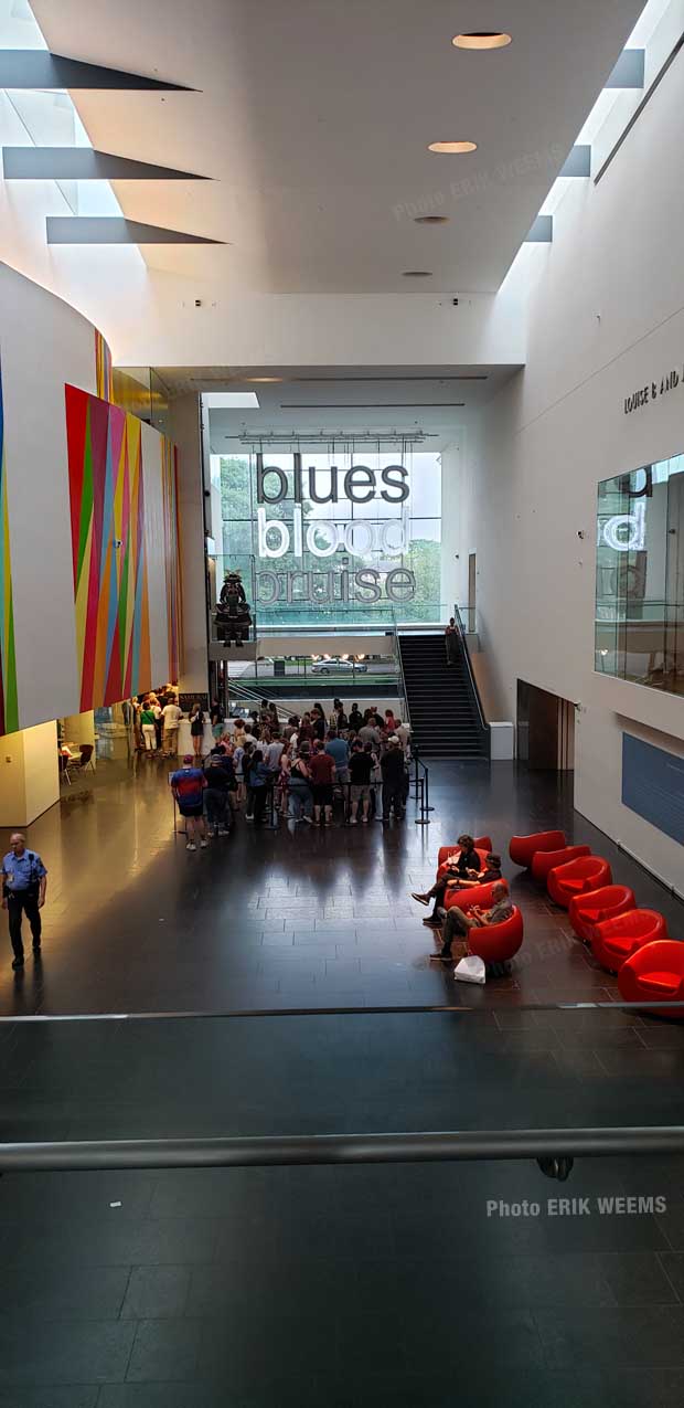 The Blues Hall at the VMFA Museum