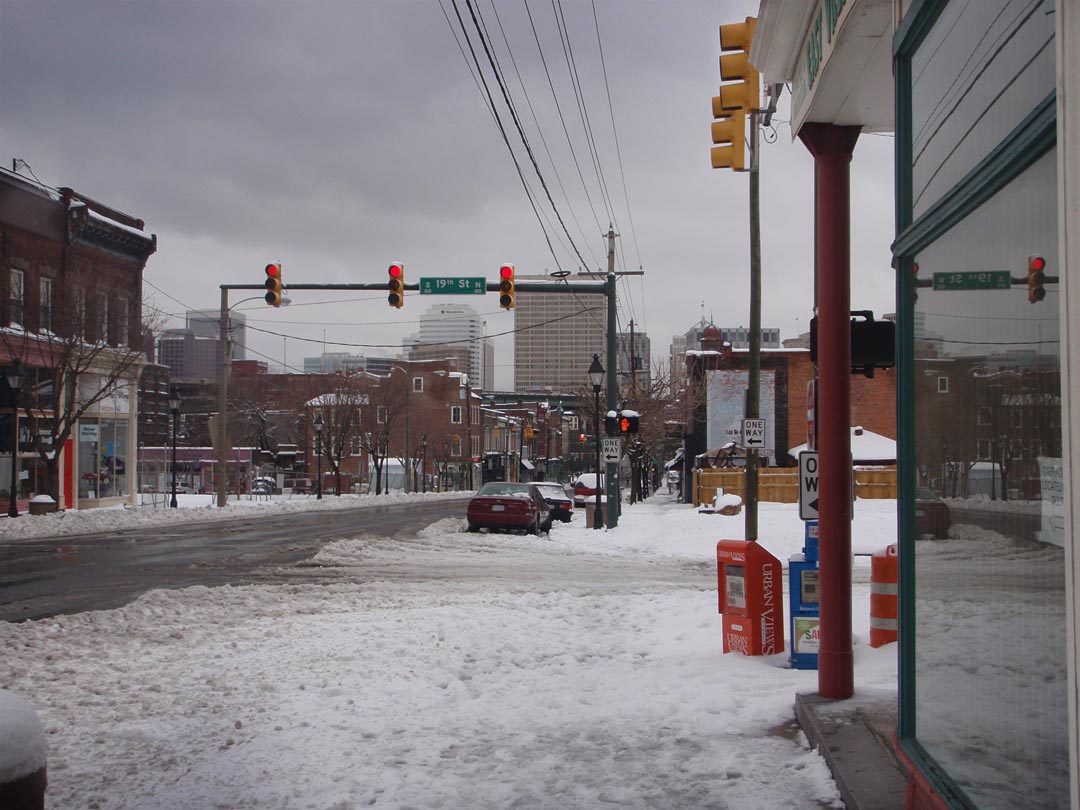 Snow at 19th Street