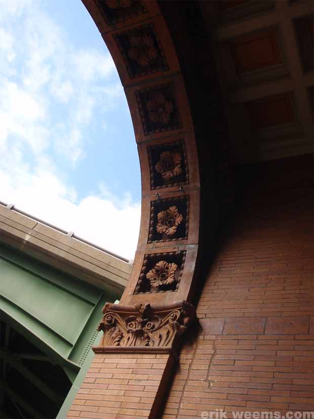 Arch at Old Train Station Richmond Virginia