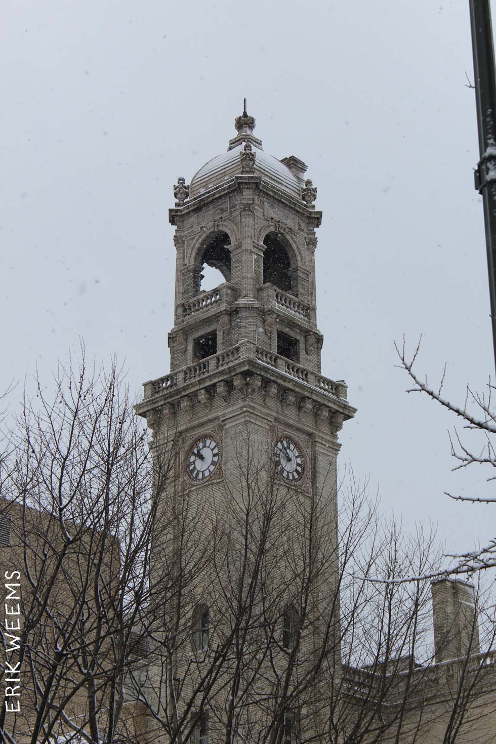 Jefferson Hotel in the SNow - Tower