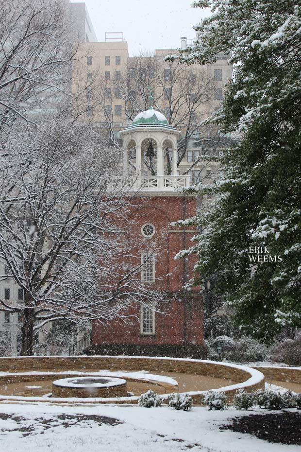 Tower Snow Richmond Virginia