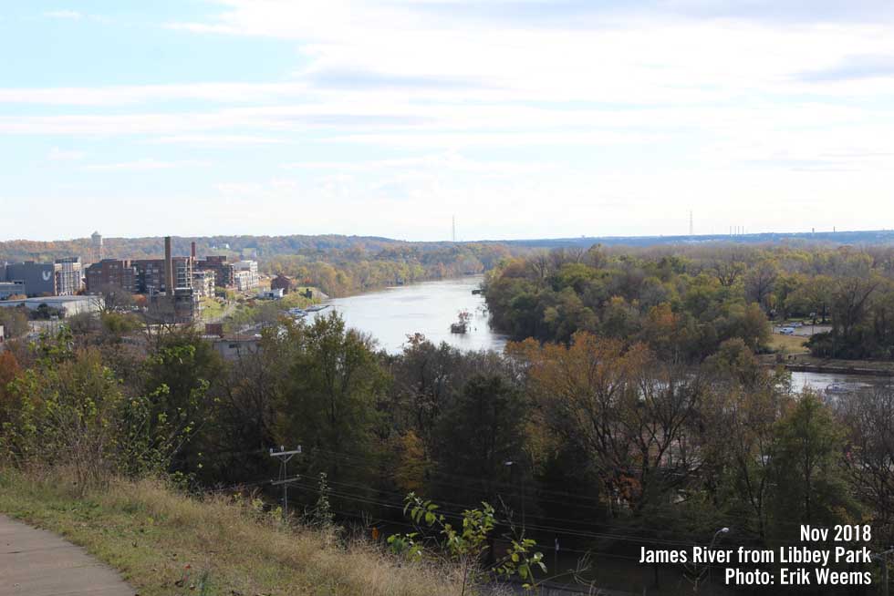 James River - Richmond Virginia - Fall