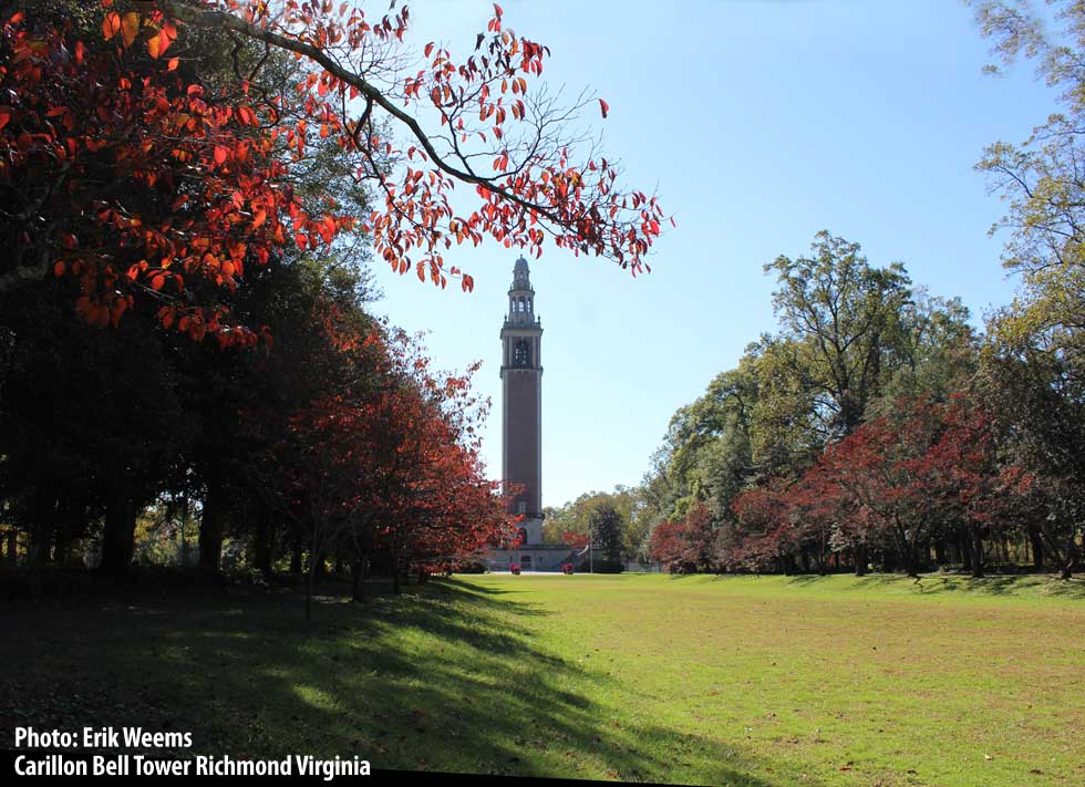 Carillon Bell Tower Fall Autumn Richmond Virginia