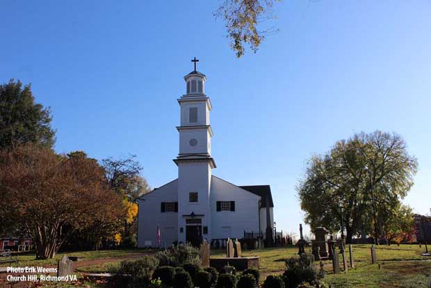 Saint John's Church in Richmond Virginia