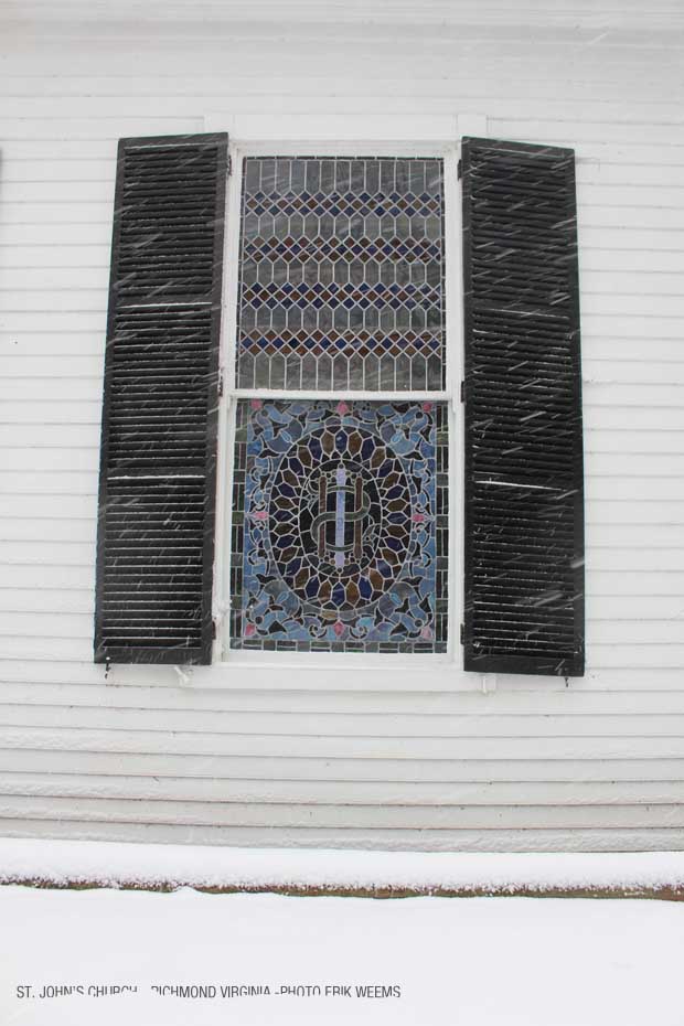 Stained Glass at St John'sCHurch Richmond Virginia