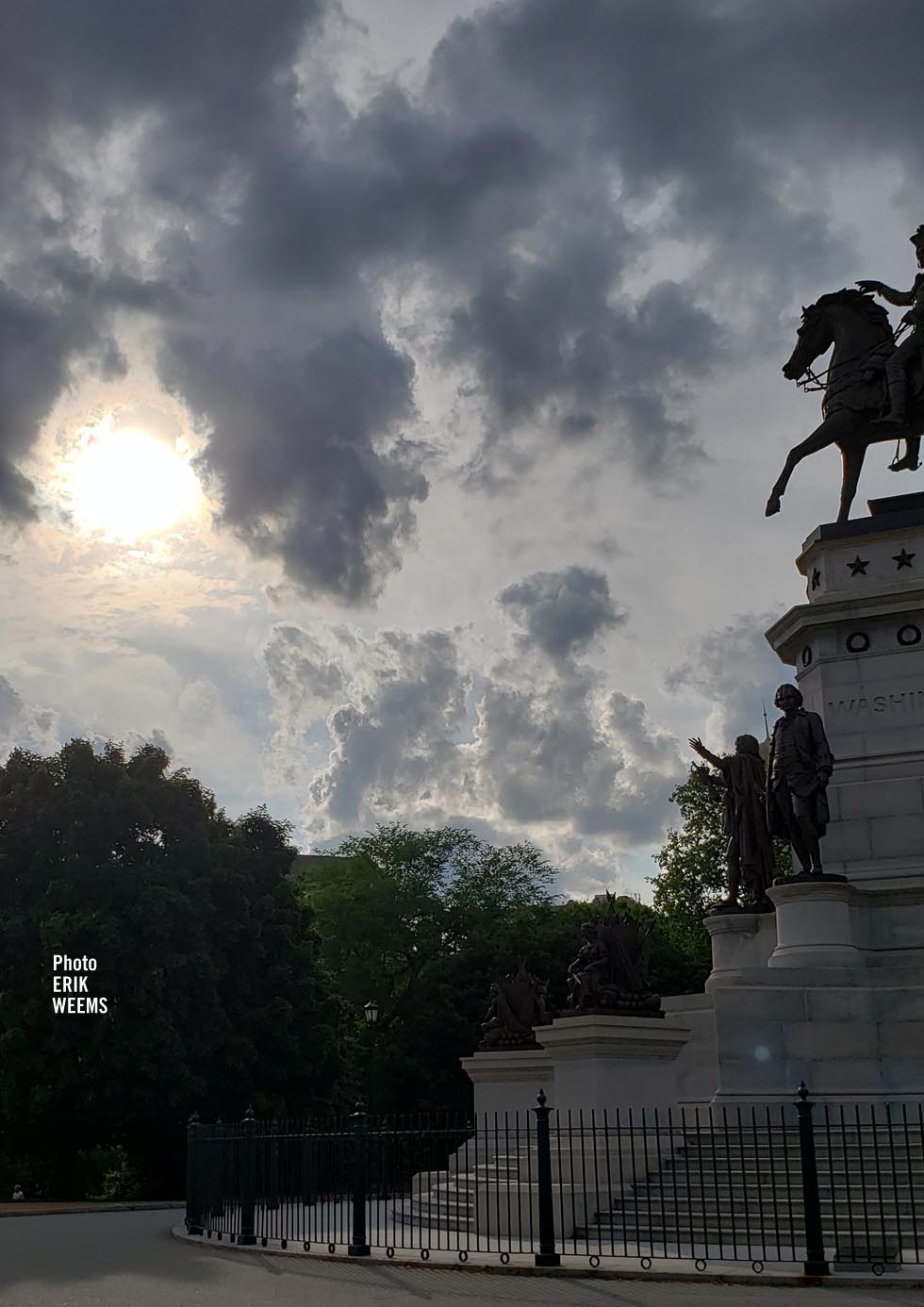 Capitol Park Washington Statue