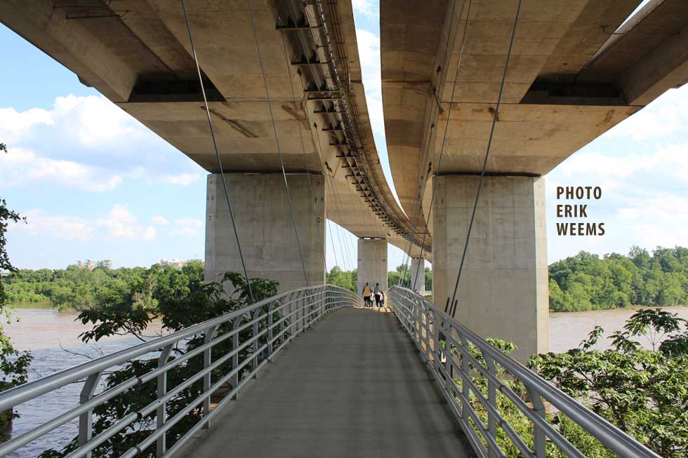 Walk Way Robert E Lee Bridge