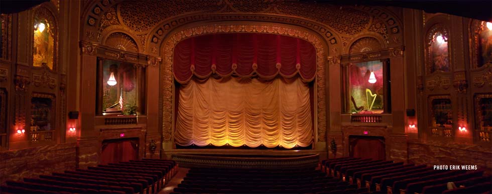 Byrd Theater inside seating
