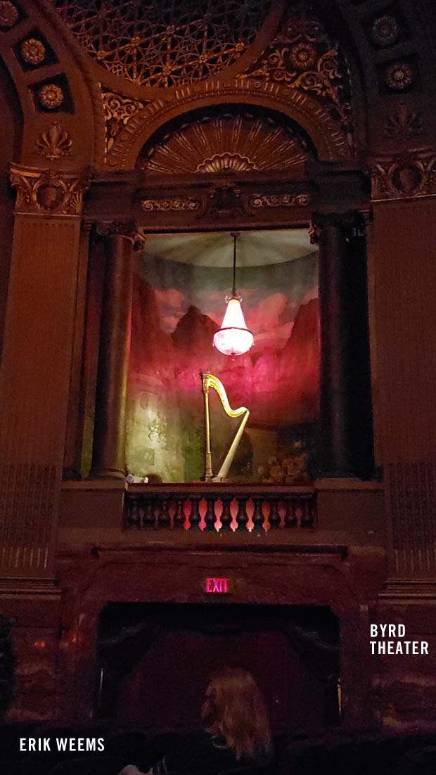 Harp at Byrd Theater