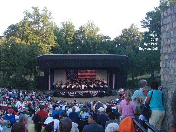 July 4 Dogwood Dell Byrd Park