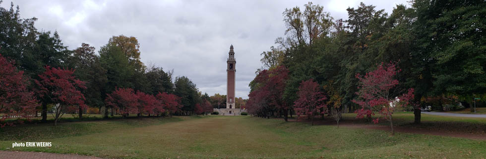 Autumn Colors Carillon Tower Richmond Virginia