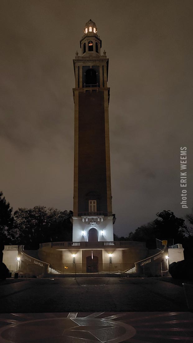 Carillon Bell Tower at Night