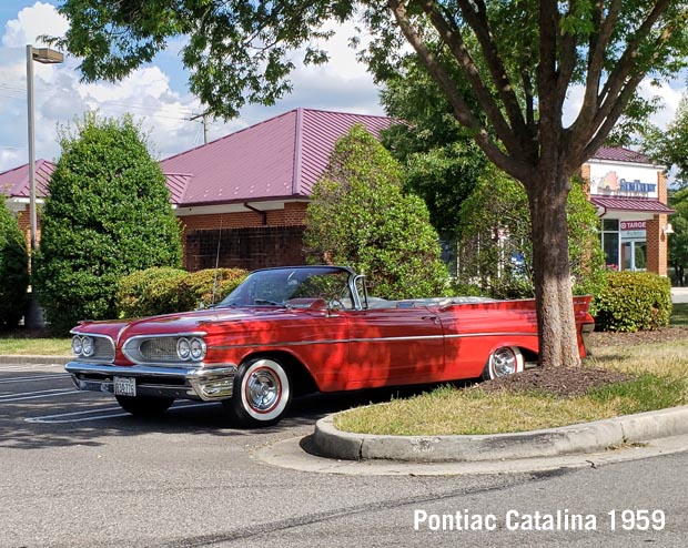 1959 Pontiac Catalina Convertible Red