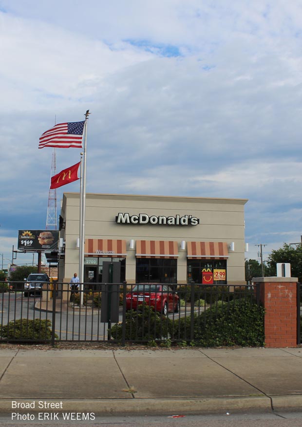 McDonalds on Broad Street Richmond Virginia