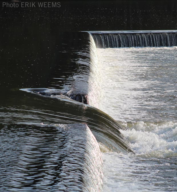 Spillway on the James River, Richond Virginia