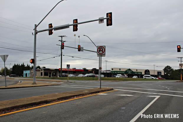 Intersection of Eastbridge and Three Chopt road in Richmond