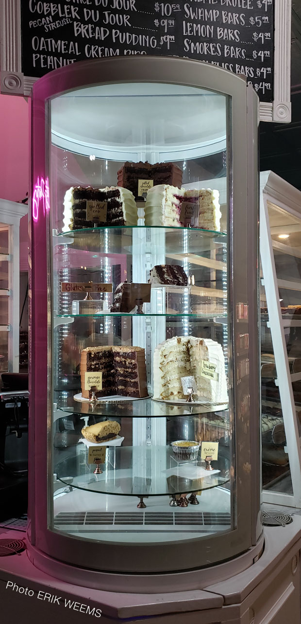 Tower of cakes at Shyndigz in Richmond Virginia