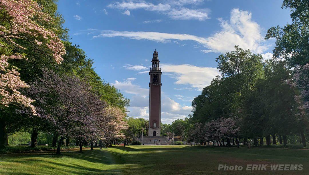 Spring time at the Carillon Bell Tower