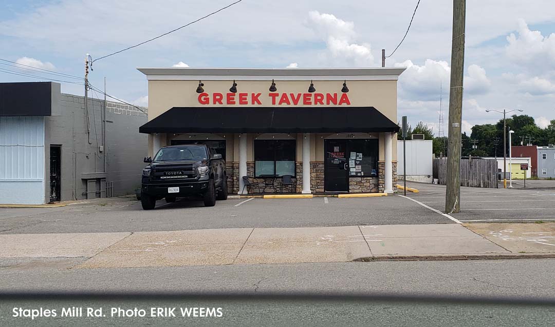 Greek Taverna on Staples Mill Road in Richmond