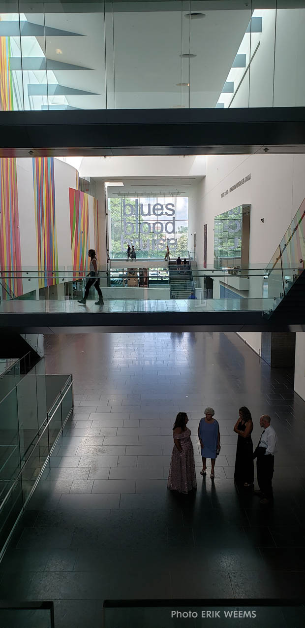 The Lobby Hall of the VMFA Museum